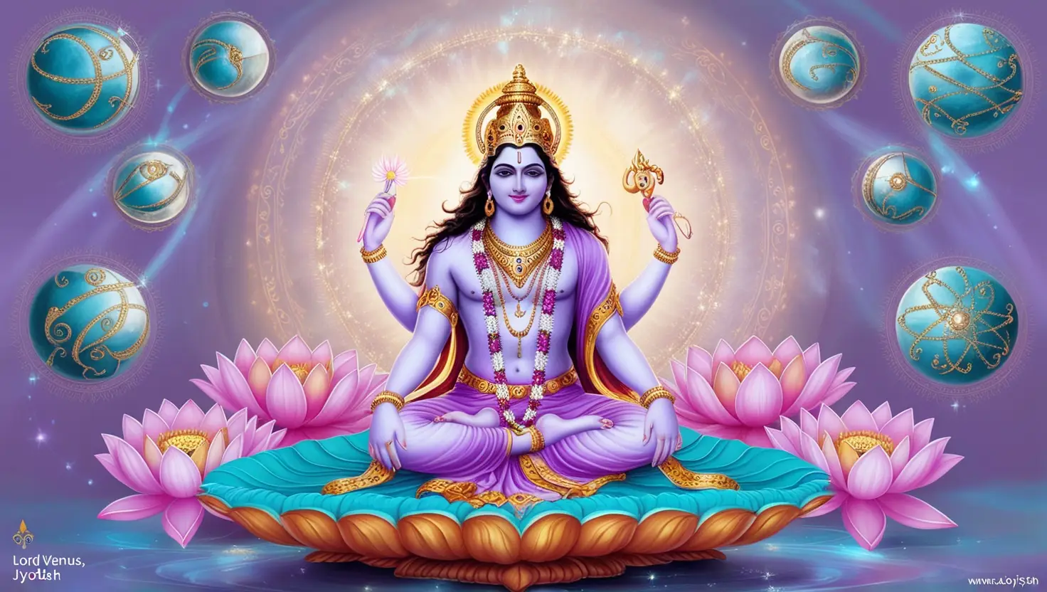 Default_Lord_Venus_Jyotish_in_a_mesmerizing_digital_art_piece_2